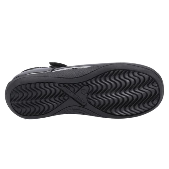 Hush Puppies Girls Christina Leather School Shoes (Black Patent) - Image 5