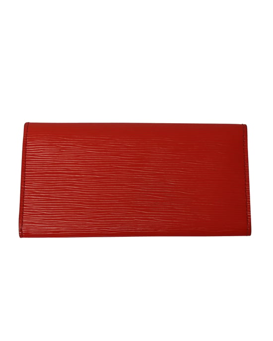 Louis Vuitton Sarah Long Wallet in Red Epi Leather - Image 2