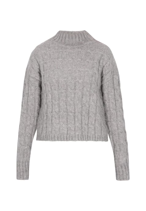 Dreimaster Jumper Dames grijs melange - Image 1