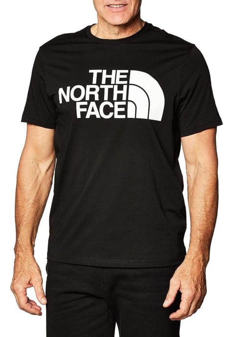 The North Face M Standaard SS T-shirt in Zwart - Image 1