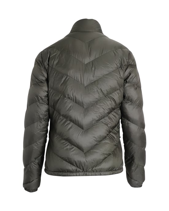 Moncler Quilted Puffer Jacket in Olive Polyamide - Image 3