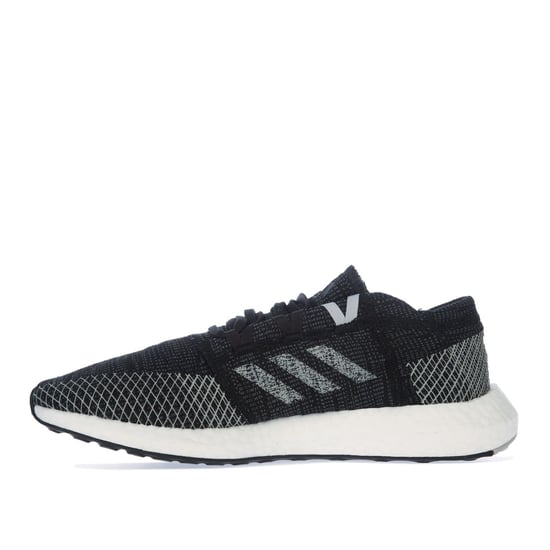Men's adidas Pureboost Go Running Shoes in Black Grey