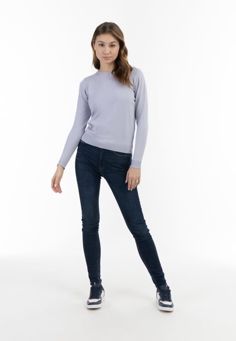 Mymo Knitted pullover women lilac - Image 2
