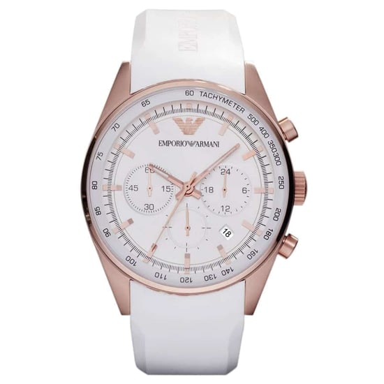 Emporio Armani Unisex Watch Quartz rose gold - Image 1