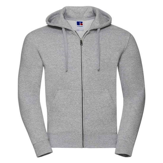 Russell Mens Authentic Hooded Sweatshirt (Light Oxford) - Image 1