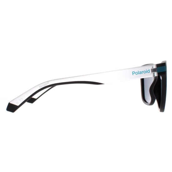 Polaroid Square Unisex Matte Black Blue Blue Mirror Polarized PLD 2138/S