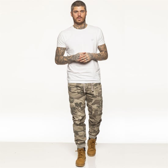 Mens Military Combat Jogger Trousers| Enzo Designer Menswear