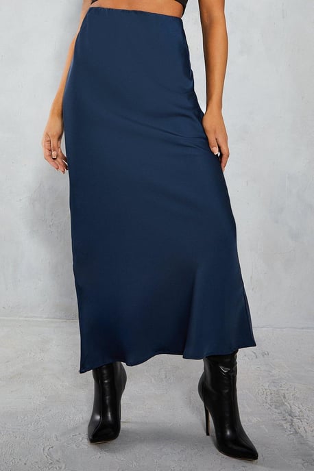 Satin Slip Maxi Skirt