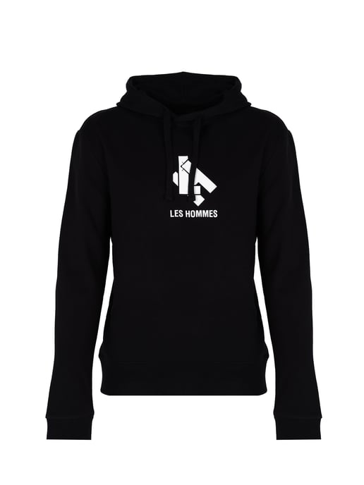 Les Hommes Sweatshirt Hoodie LH Men's Black