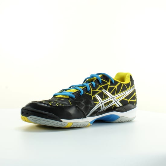 Asics Gel-Fireblast Womens Black Court Trainers - Image 3