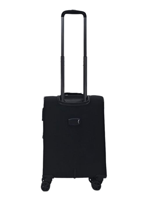Lightweight Black 8 Wheel Travel Luggage Suitcases
