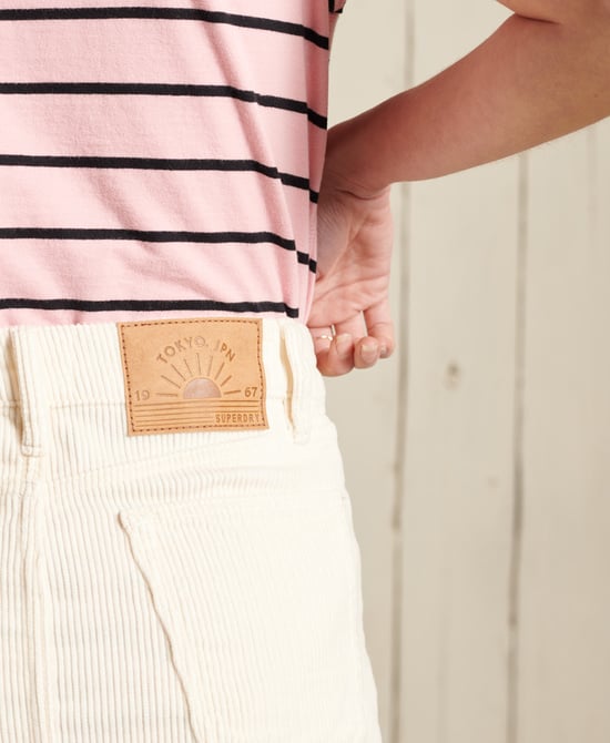 Superdry Cord Mini Skirt