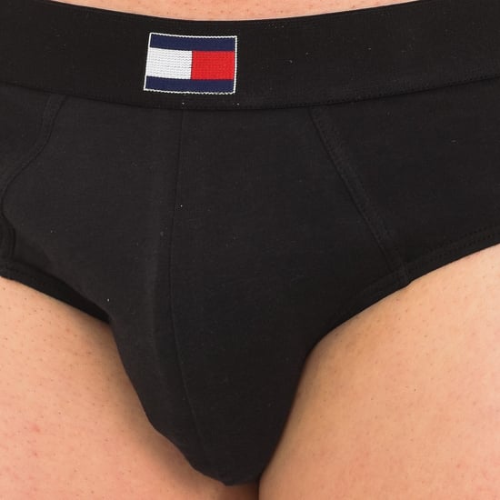 Men's breathable fabric brief with anatomical front UM0UM00894