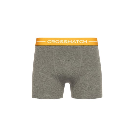 Crosshatch Mens Astral Boxershorts (Förpackning med 12 st) (Charcoal Marl) - Image 3