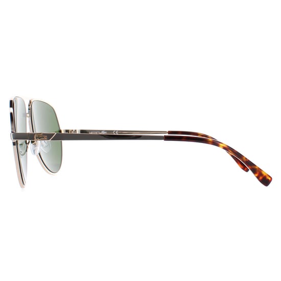 Lacoste Aviator Unisex Guld Solid Grön L250SE - Image 3