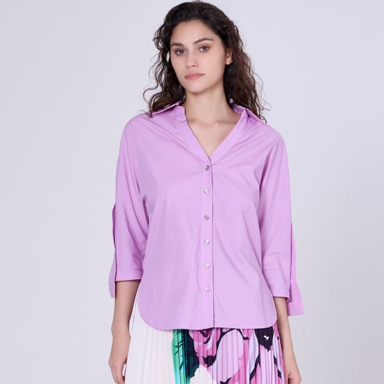 Wide shoulder straps shirt