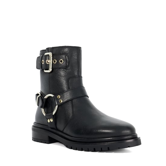 Dune Ladies Panos - Cleated Sole Biker Boots