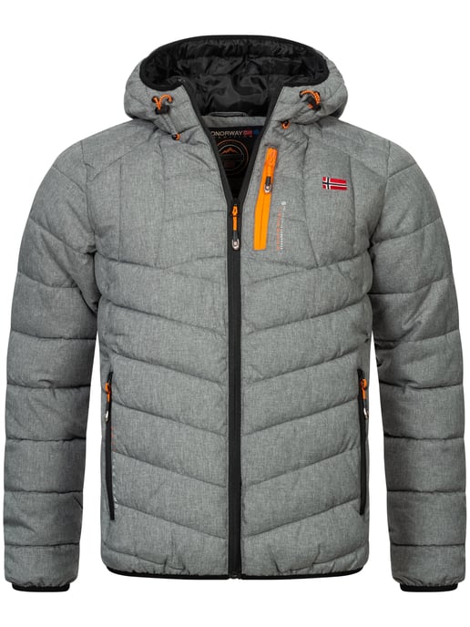 Geo Norway Winterjacke Grau - Image 1