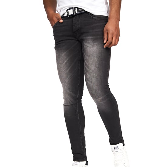 Crosshatch Heren Barbeck Slim Jeans (Zwart wassen) - Image 1