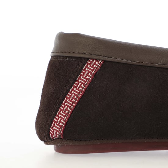 Men's Ted Baker Vallant Moccasin Slipper in Brown - Image 5