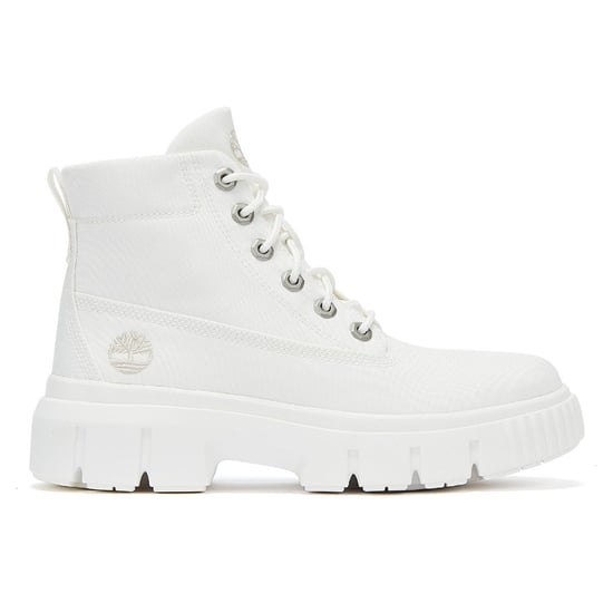 Timberland Greyfield Stof Dames Wit Laarzen - Image 5