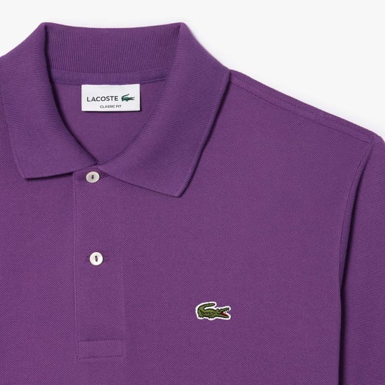 Men's Lacoste Classic-Fit Originals Piqué Polo Shirt in Purple