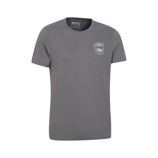 Mountain Warehouse Mens Discover Oban Cotton T-Shirt (Grey)