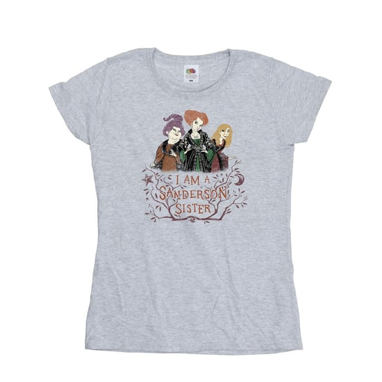 Disney Womens/Ladies Hocus Pocus Sanderson Sister Cotton T-Shirt (Sports Grey)