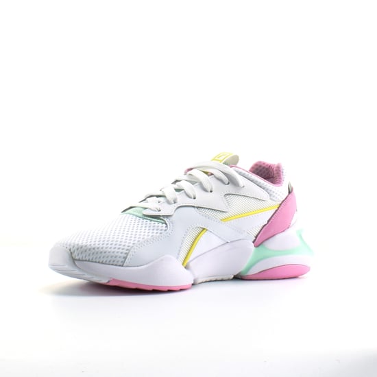 Puma Nova Mesh White Synthetic Womens Lace Up Trainers 369655 03