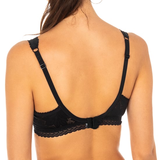 Women's non-wired bra with cups P07I2
