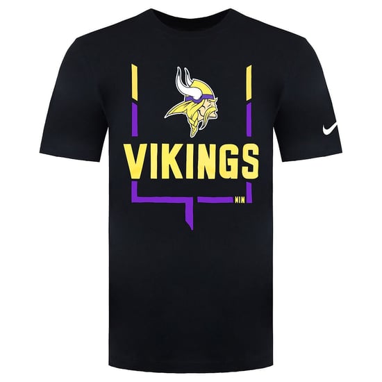Nike NFL Minnesota Vikings Legend Goal Post Mens T-Shirt - Image 1
