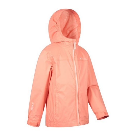Mountain Warehouse Childrens/Kids Torrent Taped Seam Waterproof Jacket (Coral)