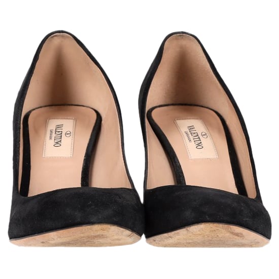 Valentino Garavani Studded Pumps in Black Suede - Image 2