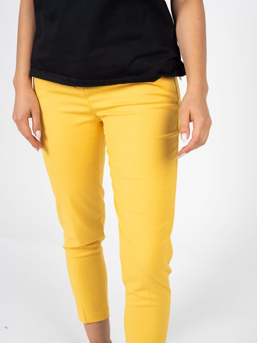 Liu Jo Trousers Lungo Woman's Yellow - Image 4