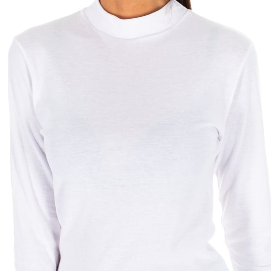Long-sleeved T-shirt with half-high collar 1625-M women