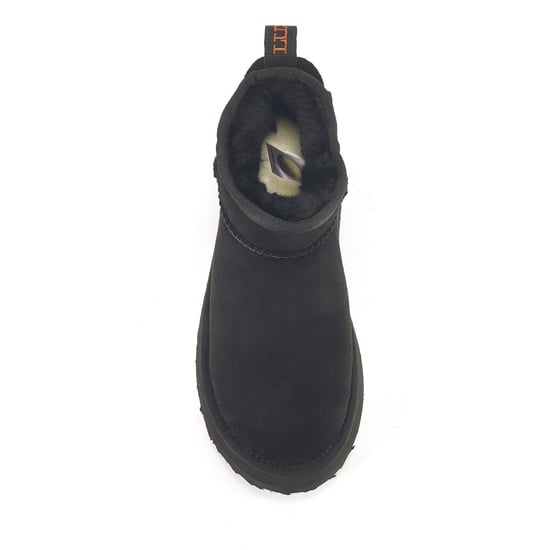 Cosy Ultra Short Platfoam Black Boots