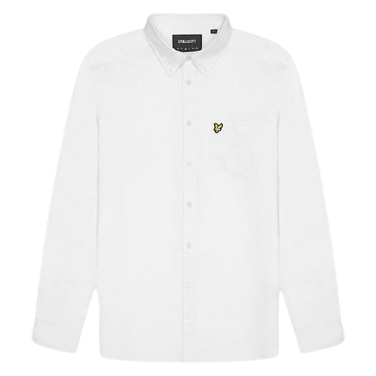 Lyle & Scott wit shirt met lange mouwen - Image 1