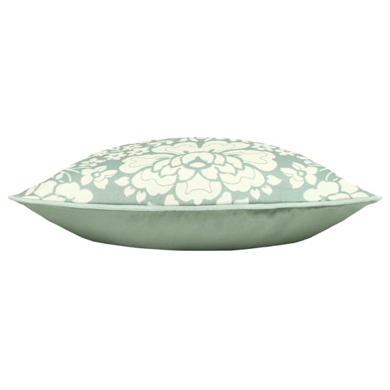 Paoletti Melrose Floral Piped Feather Filled Cushion