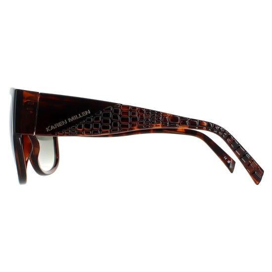 Karen Millen Round Womens Brown Grey Gradient  KM5050