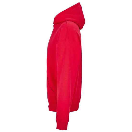 SOLS Unisex Adult Connor Oversized Hoodie (Bright Red) - Image 3