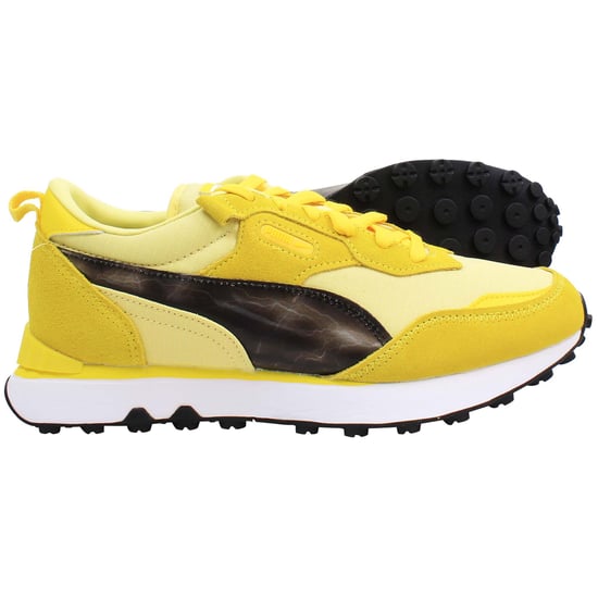 Puma Rider FV Pikachu Kids Yellow Trainers - Image 3