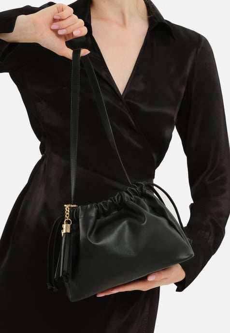 Laura Ashley Black Shoulder Bag - Image 5
