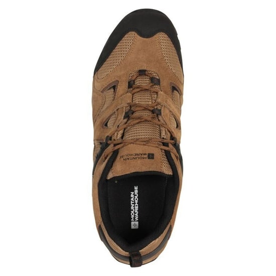 Mountain Warehouse Mens Curlews vattentäta mockaskor för vandring (mörk beige) - Image 5