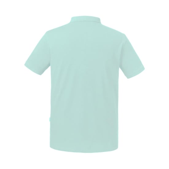 Russell Mens Pure Organic Polo (Aqua)