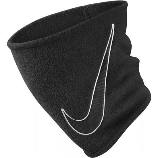 Nike Unisex Adult Fleece Neck Warmer (Black/White) - Image 1