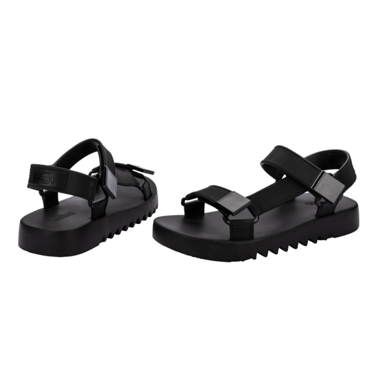 Flowing Papete Black Sandal - Image 3