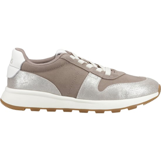 TOMS TRVL Lite Retro Läder Damskor Silver Träningsskor - Image 5