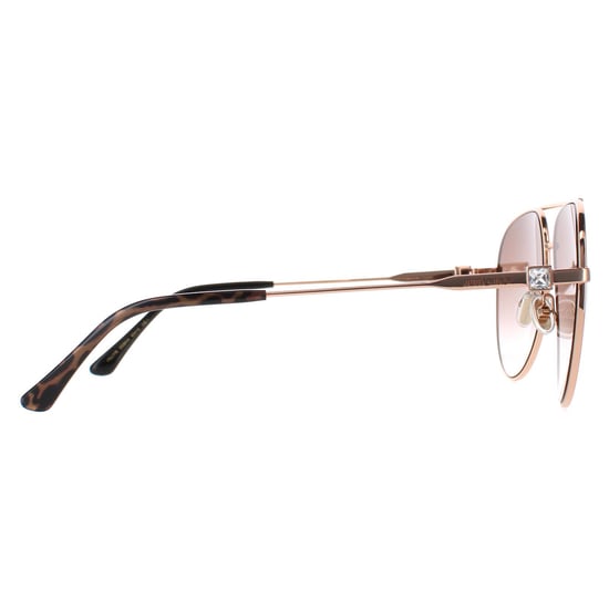 Jimmy Choo Aviator Womens Gold Copper Brown Gradient OLLY/S - Image 4