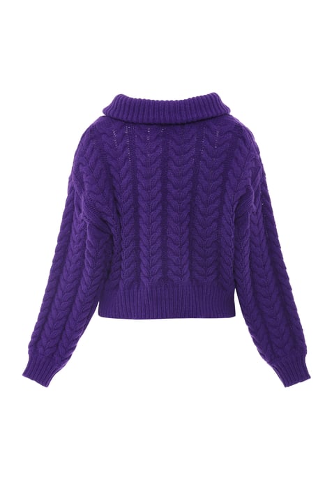 Mymo Vest Dames paars - Image 2