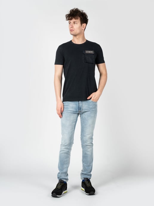 Iceberg T-Shirt C-Neck Men's Black - Image 2